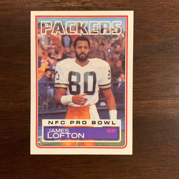 James Lofton 1983 Topps Base Card #83 - Picture 1 of 2
